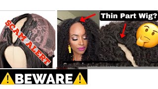 ⚠️FRAUD ALERT REAL ThinPart Wig Vs Scam [upl. by Yraek542]