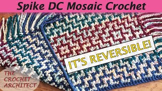 39  Spike DC Mosaic Crochet [upl. by Engleman]