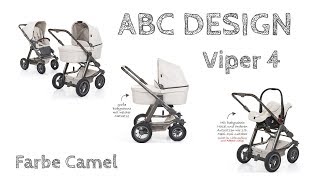 Kinderwagen Review  ABC Design  Viper 4  2017 Montage amp Aufbau [upl. by Yrad355]