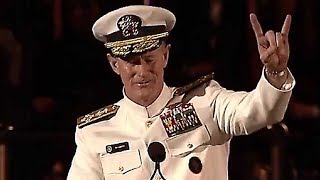 Admiral McRaven Leaves the Audience SPEECHLESS  One of the Best Motivational Speeches [upl. by Omrelliug]