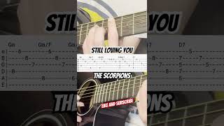 The Scorpions  Still Loving You guitar tabs for beginners [upl. by Calesta]