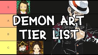 The Absolute BEST Demon Arts in Wisteria  Tier List  Wisteria [upl. by Laufer]