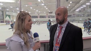 2023 NAHL Showcase PostGame Sylvain Cloutier [upl. by Suinuj]