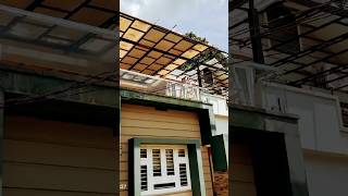 polycarbon sheet workpolycarbonatesheet polycarbon sheet work palakkad Keralareels shortvideo [upl. by Langan]