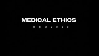 MEDICAL ETHICS HCM2303 DEBATE ON ABORTION [upl. by Eselahc160]