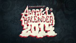 23 Abfallkalender 2014 Underdockz  Unterm Tisch [upl. by Bluefield239]