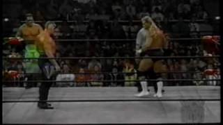 WCW Monday Nitro 2596 Road Warriors vs Sting and Lex Luger 1 of 2 [upl. by Akeemahs]