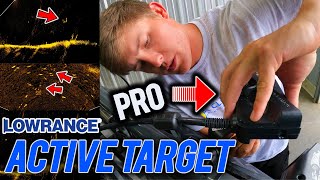 Lowrance ACTIVE TARGET Install amp Setup LIKE a PRO [upl. by Shawna494]