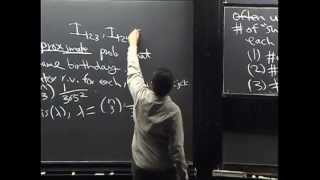 Lecture 11 The Poisson distribution  Statistics 110 [upl. by Fred582]