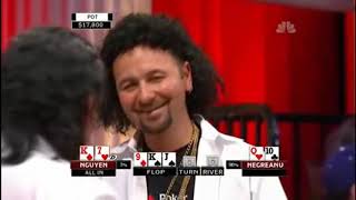 Daniel Negreanu vs Scotty Nguyen  National HeadsUp Poker Championship 2009 [upl. by Rania]