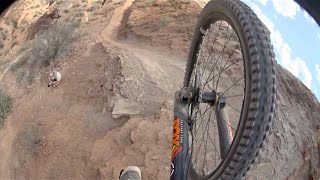 Brett Rheeder Qualifier Run POV  Red Bull Rampage 2014 [upl. by Querida]