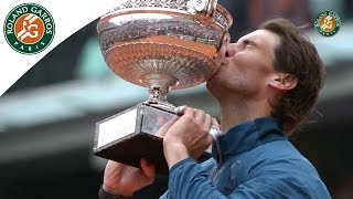 Roland Garros 2013 mens final R Nadal d D Ferrer [upl. by Anuahsar]