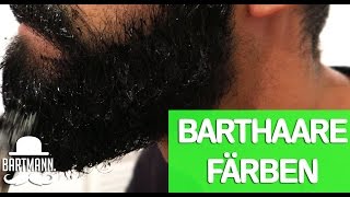 HOWTO  BART FÄRBEN  TÖNEN  BARTMANN [upl. by Ylloj]