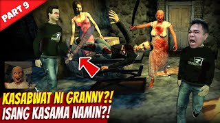 Granny Kasabwat Kasama Ko Hindi Tinataga  Granny Horror Multiplayer Part 9 [upl. by Frissell]