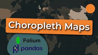 Building Choropleth Maps with Folium and Pandas Python [upl. by Orpha]