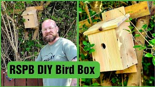 RSPB Bird box build diy spring woodworking [upl. by Eiggem]