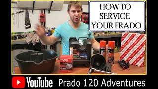 Prado 120 Adventures Ep18 How to service your KZJ120 [upl. by Oigufer]