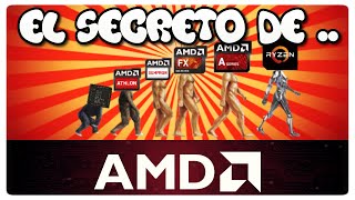 🔴La 🅥🅔🅡🅓🅐🅓🅔🅡🅐 historia de AMD 😱  Evolución de los procesadores de AMD y la BATALLA vs INTEL🤜🏻💥 [upl. by Inalak765]