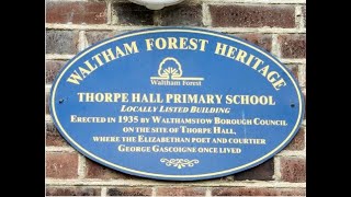 Waltham Forest History Thorpe Hall Primary School E17 4DP [upl. by Dulcle360]