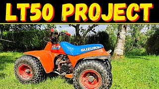 SUZUKI LT50 childrens Quad Project series Introduction How to repair videos to follow [upl. by Nevs]