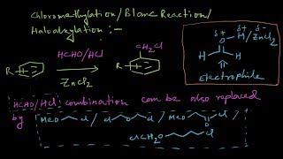 Chloromethylation Reaction also known as Blanc Reaction [upl. by Lyckman]