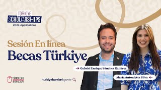 Türkiye Scholarships Sension En Linea  Becas Türkiye [upl. by Enaz]