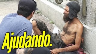 AJUDANDO MORADORES DE RUA ‹ ESPECIAL DE ANO NOVO › [upl. by Cykana]