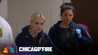 Kidd Gets Knocked Down Helping Patients and Nurses Trapped at the Hospital  Chicago Fire  NBC [upl. by Corkhill78]