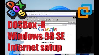 DOSBoxX Internet Setup Windows98SE with VMware Workstation NAT network [upl. by Warde]