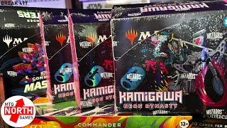 Kamigawa Neon Dynasty 3 Collector Box Opening Top 4 FIRE Hits Win CMM Collector Packs [upl. by Joby254]