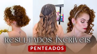 Penteados Incríveis  Hairstyle  Peinado [upl. by Eelir]