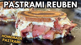 This Pastrami Reuben was ONE OF THE BEST SANDWICHES to EVER Come Off Our Griddle [upl. by Wrdna]