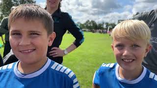 Quiz og interview med Them GF af 1896 U11 drenge [upl. by Hayotal]