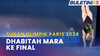 SUKAN OLIMPIK PARIS 2024  Dua Terjunan Akhir Bantu Dhabitah Layak Ke Final [upl. by Nagle]