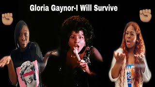 THIS IS SO INSPIRING GLORIA GAYNORI WILL SURVIVE REACTION [upl. by Rednaxela]