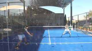 Match 1  Blanqué  Bergeron Fra vs Navarro  Diaz Esp  Euro de Padel 2017 [upl. by Arrimat746]