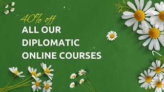 Global Diplomatic Forum Academy Spring Offer promotion [upl. by Dnaletak]