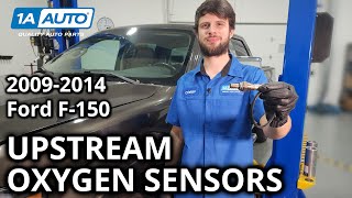 How to Replace Upstream O2 Sensors 20092014 Ford F150 [upl. by Wagshul]