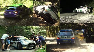 Rally Lana 2024  Crashes Jolly amp blurred crash [upl. by Guenna]