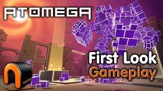 ATOMEGA  First Look Gameplay Multiplayer Shooter [upl. by Wootan]