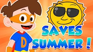 Drew Saves Cool Schools Summer  Super Drews CampYouTube Adventures WithMe Drew [upl. by Amleht]