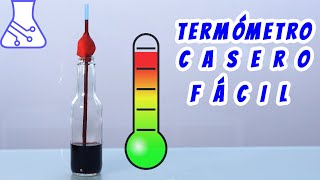 Termómetro Casero Muy fácil de Hacer Proyecto de Ciencias [upl. by Odo216]