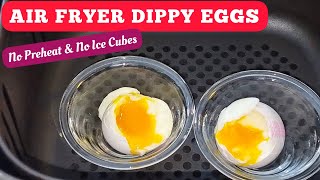 AIR FRYER RUNNY DIPPY EGGS FOR BREAKFAST EASY AIR FRIED SOFT BOILED EGG PART 2 [upl. by Suitangi]