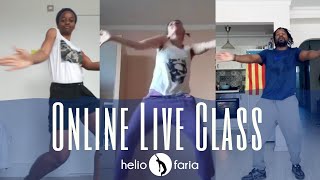 Dance at Home  Sensima  Dancestepz Afrobeats [upl. by Yeclehc]