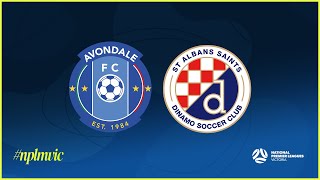 2024 NPLMVIC Round 15 Avondale FC v St Albans Saints SC [upl. by Urd]