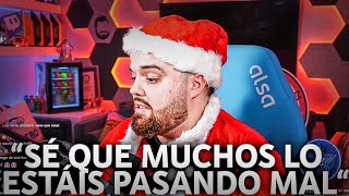 ¡IBAI MANDA UN MENSAJE DE NAVIDAD kingsleague ibai ibaillanos auron clips shorts xokas [upl. by Emixam]