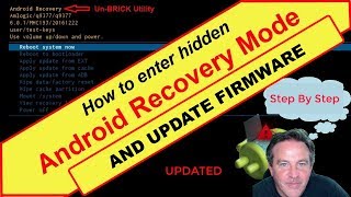 How to RESET your Android box and UPDATE FIRMWARE using ANDROID RECOVERY MODE [upl. by Lamoureux]