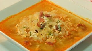 Receta fácil de sopa de repollo [upl. by Cathee489]