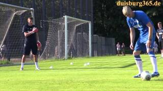 MSV Duisburg Trainingsauftakt 3 Liga Teil II Torwarttraining [upl. by Khajeh282]