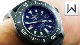 Breitling Superocean 44 Blacksteel M1739313BE92 Luxury Watch Review [upl. by Kissie665]